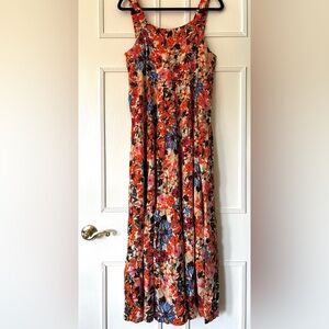 Floral maxi dress